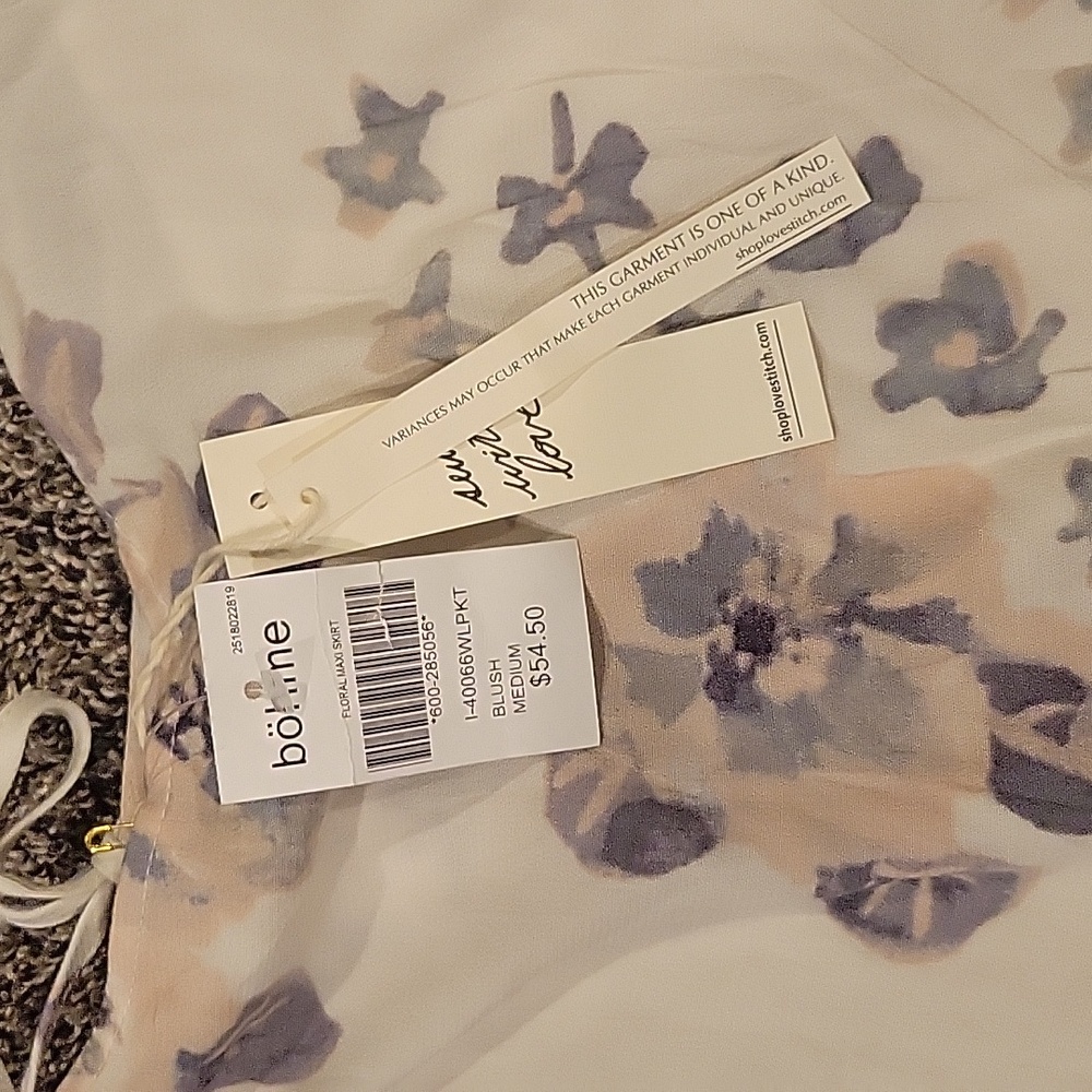 NWT Lovestitch wrap around high low skirt - Picture 2 of 3